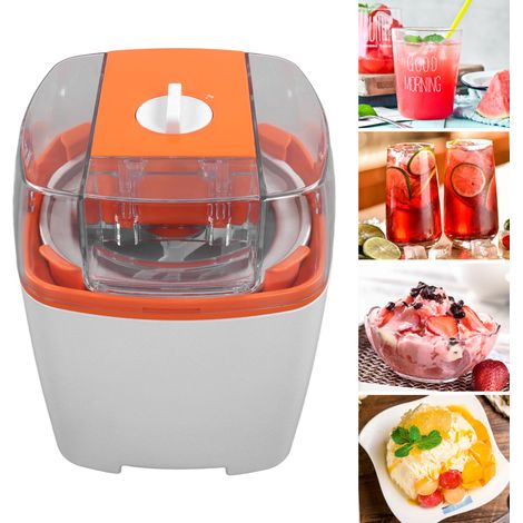 Sorbetière domestique 1500 ml, entièrement automatique, pour glaces maison aux fruits, avec affichage visuel, norme britannique 220 V (1/5)