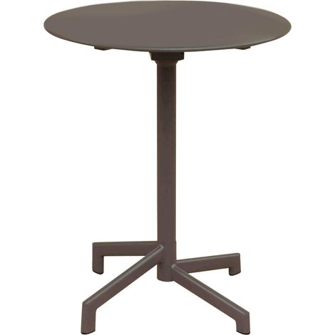 OPERA - set tavolo in metallo cm Ø 60 x 74 h con 2 poltrone Maris (1/4)