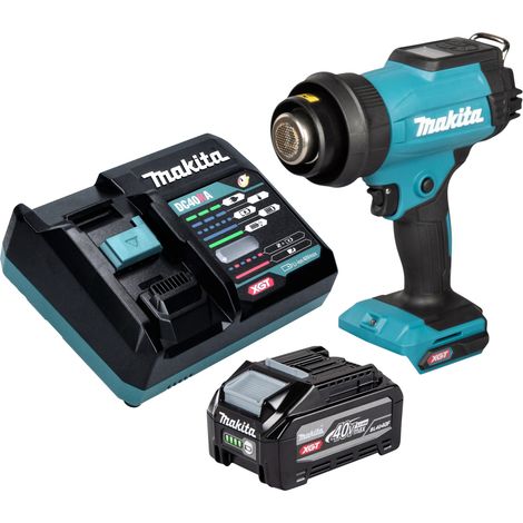 Makita HG 001 GZ01 Pistola ad aria calda a batteria 40 V max. 600 °C + valigetta - senza batteria, senza caricabatteria (1/5)