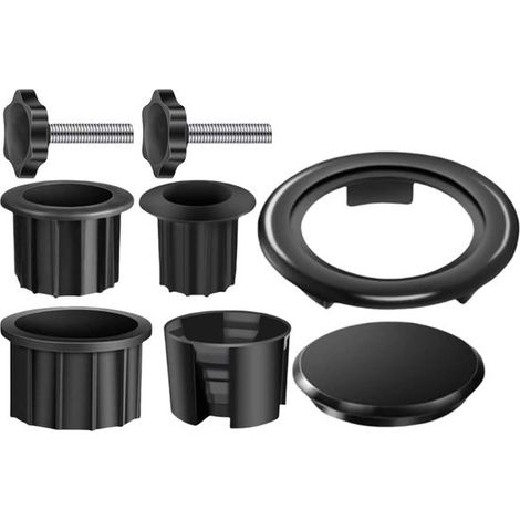 Schirmständer für Terrasse und Garten, leichtes Verbindungsstück 12 x 8 x 6 cm, universelle Klemmvorrichtung, ideal für Balkon, Garten und Terrasse (1/5)