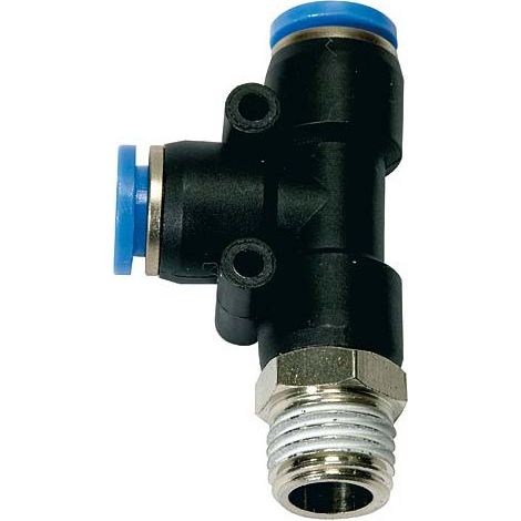 Plastica Tee Connettore R1 / 8. D4