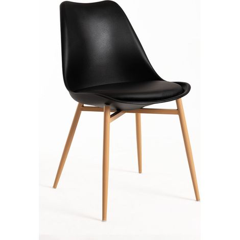 Sillas Comedor - Silla Raler - Negro