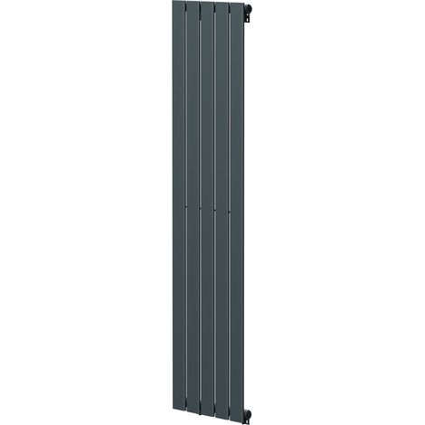 Hudson Anthracite 1600mm x 376mm Single Panel Radiator (1/5)