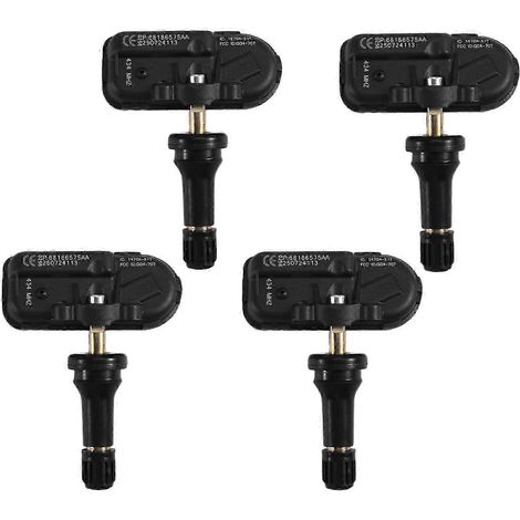 Sistema de monitoreo de presión de neumáticos TPMS 68186575AA compatible con RAM de 434 MHz (4 unidades) (1/5)