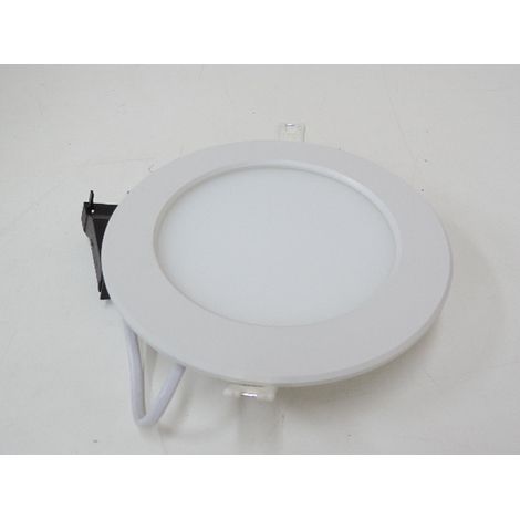 Plafonnier encastré étanche LED 12W Ø 175mm blanc froid 5000K 880lm 230V downlight RT2012 110° DISK IP64