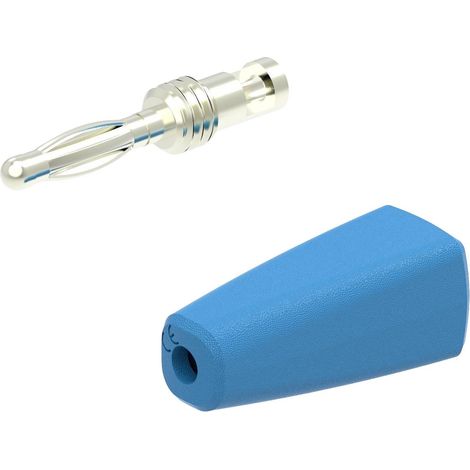ELECTRO PJP 210-C-CD1-BL FICHE BANANE MÂLE, DROIT Ø DE LA BROCHE: 2 MM BLEU 1 PC(S) (1/3)