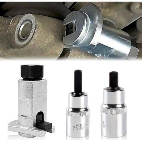 Écarteur de roulement de roue - Outil de roulement de roue - 3 outils d'amortisseur - Utilisation universelle - Outils de roulement de roue - Outil d'écartement - Écarteur de roulement de roue (1/4)