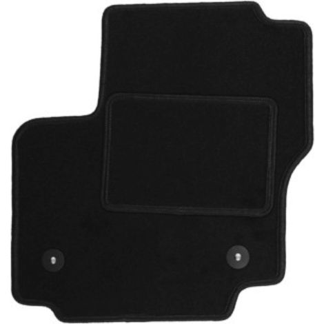 Alfombrilla de conductor negra para Ford S-MAX MK1 FL 7 plazas (2012-2015)