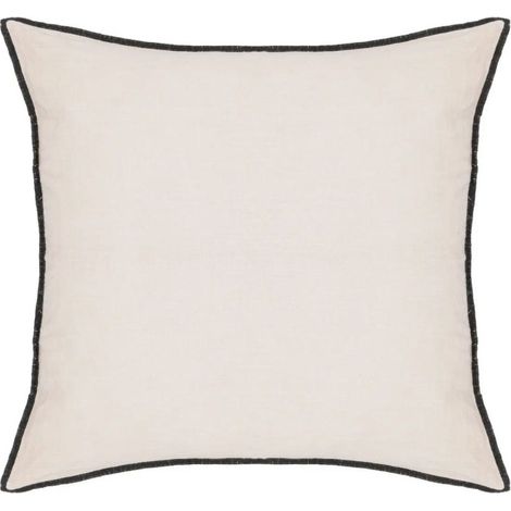 Coussin Déco "Linah" 45x45cm Beige (1/2)