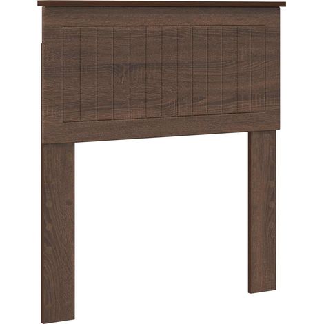 Maison Exclusive - Cabecero Roble Marrón Madera contrachapada (1/5)