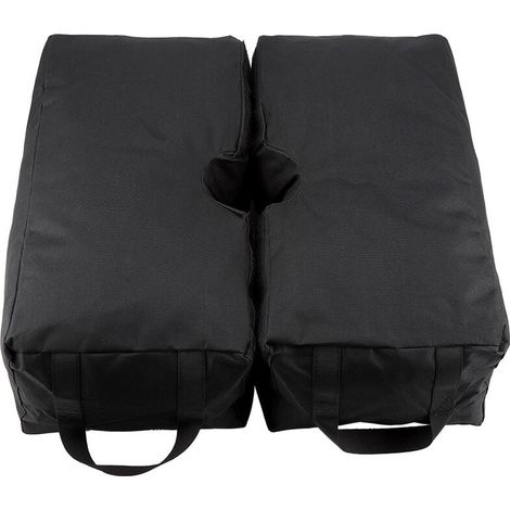 Sac carré lesté au sable pour fixer parasol sur terrasse – stabilité optimale, design discret et facile à remplir
