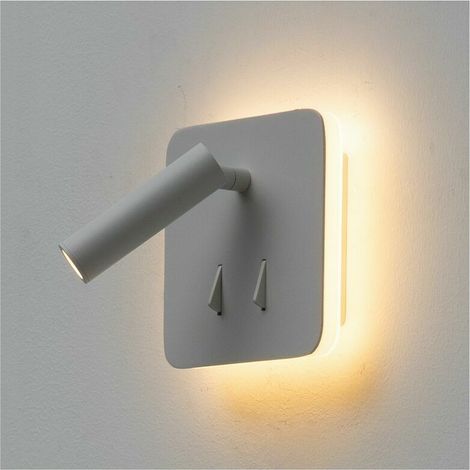 Wandleuchte, USB-wiederaufladbare LED-Nachttischlampe fürs Schlafzimmer