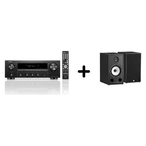 Pacchetto amplificatore e casse Hifi - Denon / Triangle - DRA-900H + BR03 - Nero - Amplificatore di rete - Casse da scaffale