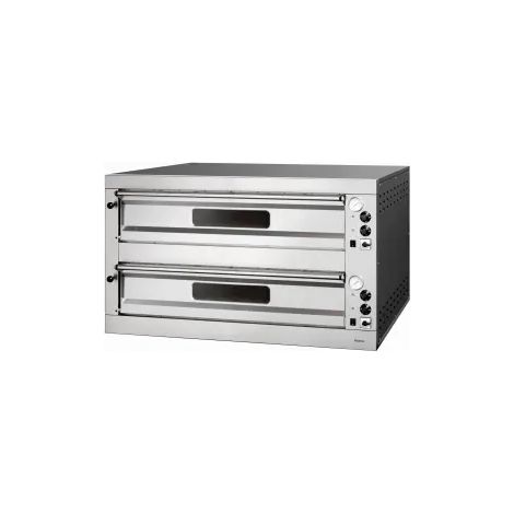 Four à Pizza Double Electrique Professionnel - 2 x 9 Pizzas - 24,0 kW - Bartscher