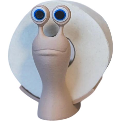 Porte-Rouleaux de Toilette Décoratifs Support De Papier Toilette Escargot Organisateur de Papier Toilette avec Décoration Animale pour Intérieur (1/5)