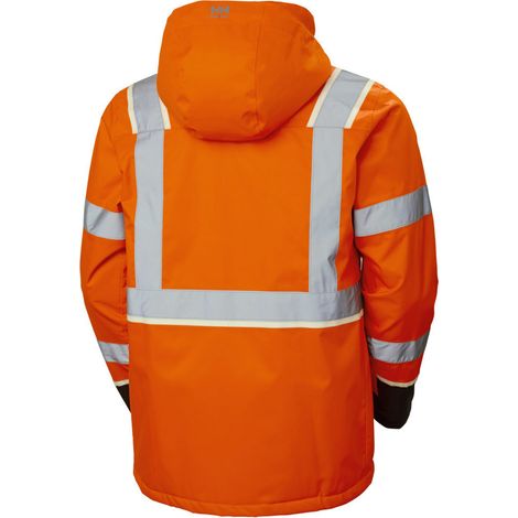 Warn-Winterjacke, orange, Gr.XL (1/5)