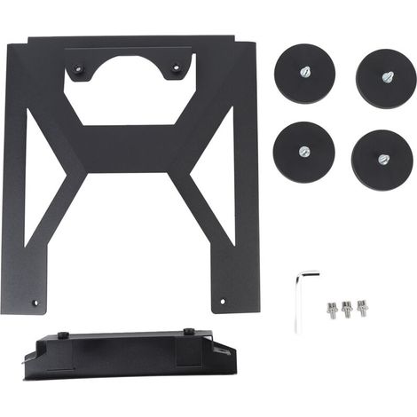 Kit de montage sur toit de voiture Satellite rectangulaire, Base plate, sans couture, forte absorption pour Mini camping-car, Van, bateau. (1/5)