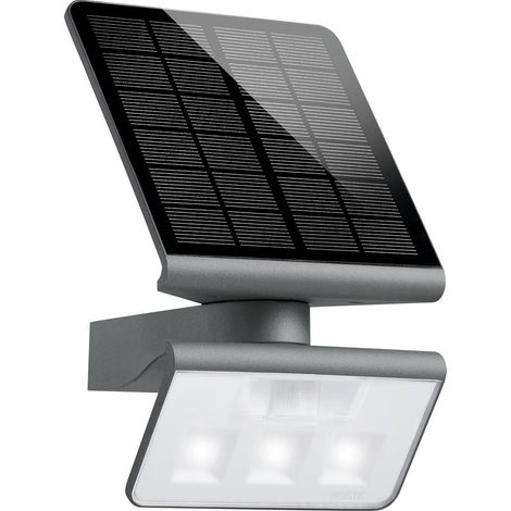 Steinel XSOLAR L-S ONE ANT 081973 Projecteur LED extérieur avec détecteur de mouvements LED anthracite (1/4)