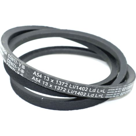 Courroie trapézoidale lisse Contitech Conti V A54 13 x 1372 Li / 1402 Ld