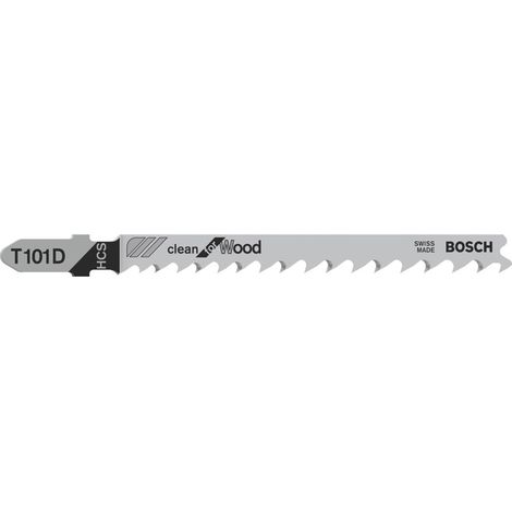 Bosch 5 Stichsägeblätter T 101 D - 2608630032