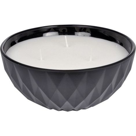 Bougie Parfumée en Verre "Élégant" 12cm Noir