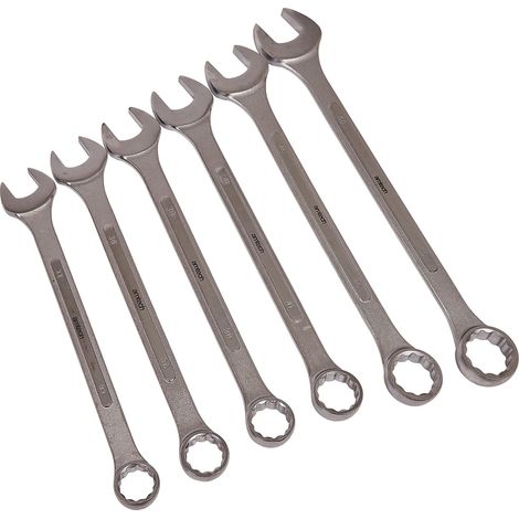 6pc Jumbo Metric Combination Spanner Set - K1900 (1/4)