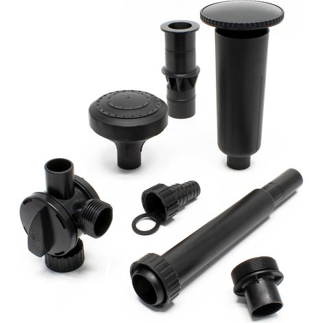 SunSun Springbrunnenaufsatz für JTP-Serie 1400R-4000R, Ersatzteil für Springbrunnenpumpe Teichpumpe, Gartenteich mit Springbrunnen