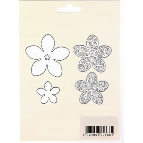 4-in-1-Stanzformen für eine Blumenschneidemaschine (1/2)