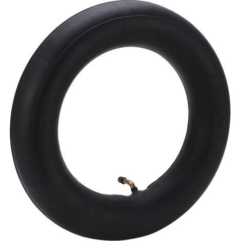 Chambre à air 3.00/3.25‑8 en caoutchouc pour tricycle électrique, moto et brouette - Valve coudée (1/5)