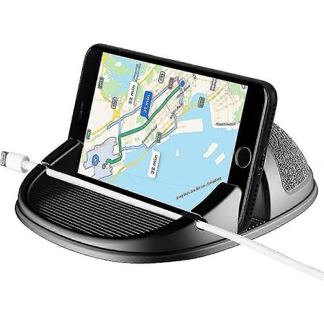 Support de téléphone de voiture, support universel pour tableau de bord avec GPS intégré Heilwiy (1/5)