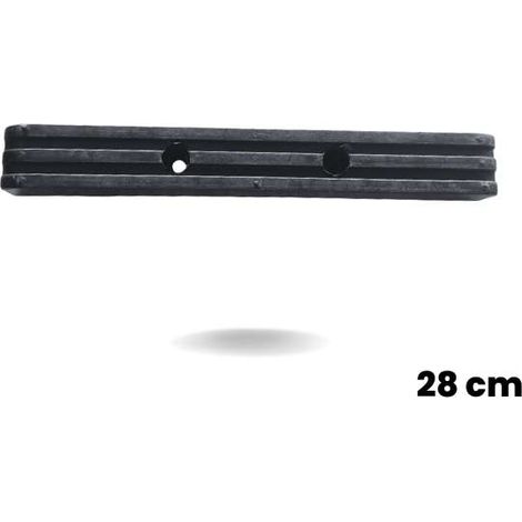 Protection en caoutchouc pour un pont élévateur à deux colonnes (1/4)