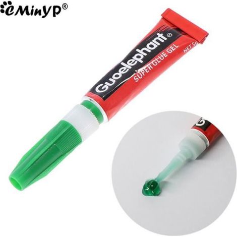 Colle Instantanée Aquarium - Cyanoacrylate Épais - Pour Mousse Corail Plante Bois Mort - 3 Pièces - Vert (1/4)