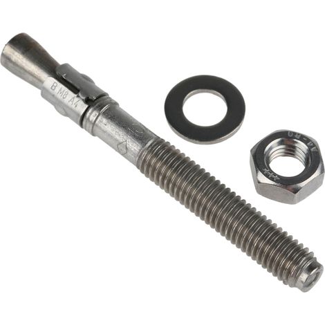 Tire-fond RS PRO, en Acier Inoxydable M8, 8mm x 75mm ( Prix pour Paquet de 10 ) (1/4)