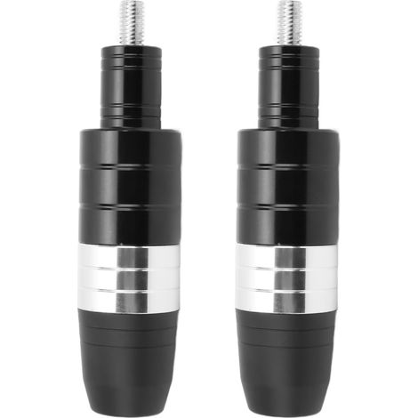 1 paire de protections de cadre de moto de 8 mm en alliage d'aluminium, universelles et anti-choc pour moto (1/5)