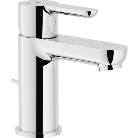 Nobili ABC CH3 miscelatore lavabo cromato con scarico codice prod: ABH87118/1CR