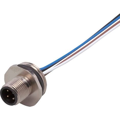 ifm Electronic E11295 Spina da pannello Spina dritta 0.12 m Numero di poli: 4 1 pz.