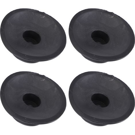 Lot de 4 coussinets en caoutchouc amortisseurs pour pompe à vide sans huile et petits compresseurs d'air. Accessoires
