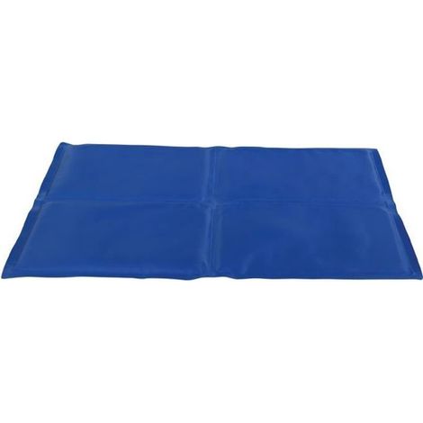 1 Matelas rafraîchissant, 90x50 cm, Bleu, Grand chien, Intérieur (1/3)