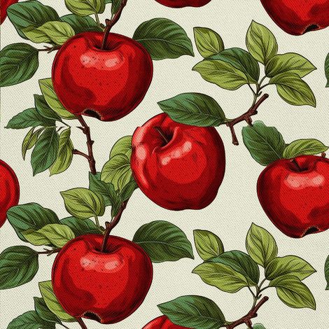 Tissu d'ameublement extérieur Oxford - Motif fruits  DX6618 (1/5)