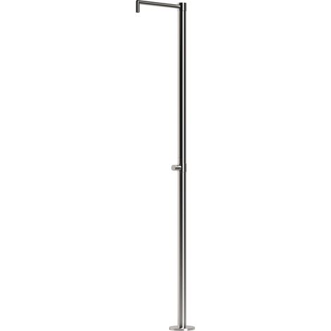 Dusche Inox Monokel Cm 222,99x18x6 Sined Doccia Inox Monocolo