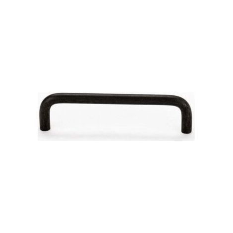 Designer-Möbelgriff, 96 mm Lochabstand, für Küche, Bad, Regal, Aluminiumlegierung, schwarz, 2 Stück (1/5)
