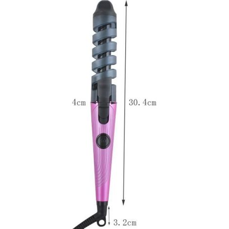 FER A FRISER, BOUCLER TOURMALINE CERAMIQUE ÉLECTRIQUE PRO - Violet (1/4)