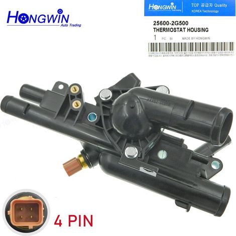 Convient aux boîtiers de thermostat 25600-2G500 et 256002G500 des véhicules Hyundai et Kia. (1/5)