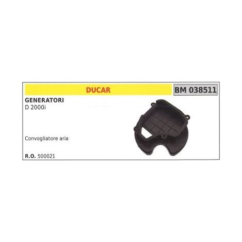 Transportador de aire DUCAR para generador D 2000i