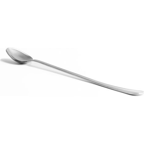 zanetti Set 12 Cucchiaini da Bibita 20 cm in acciaio inox 18/C, Modello Leonardo, acciaio lucido e resistente, confezione da 12 pezzi, made in Italy (1/3)