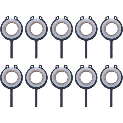 10x kit de pignon d'huile pour Stihl MS240, MS261, MS261C, MS260, MS260C, 026, 024 tronçonneuse, 1121 640 7111 (1/5)