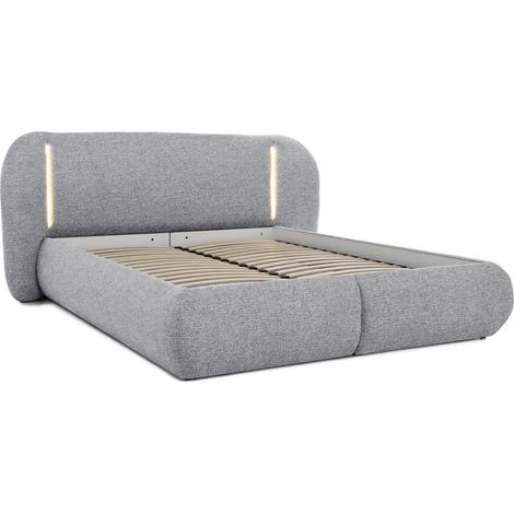 Cama Margate 135, Bella 65, Doble, 140x200, Tapiz, Somieres, 201x227x103cm, LED (1/5)