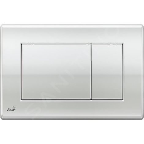 Alca Basic - Plaque de déclenchement, chrome brillant M271 (1/3)
