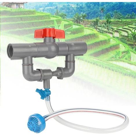 Injecteur D'Engrais De Jardin Injecteur D'Engrais Venturi Kit D'Engrais Venturi Pour Irrigation À Filetage Externe Kit ZR004 (1/4)