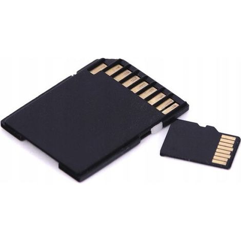 Carte Microsd 32 Go - Avec Adaptateur Sd - Pour Smartphone Tablette Appareil Photo Caméra Action - 1 Pièce (1/4)